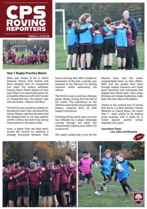 CPS Roving Reporters