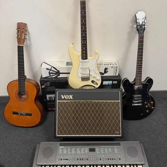 A Generous Donation to Our Music Department!