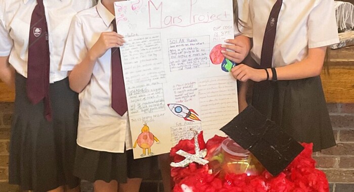 Year 7 'Dragons Den' - Going to Mars!